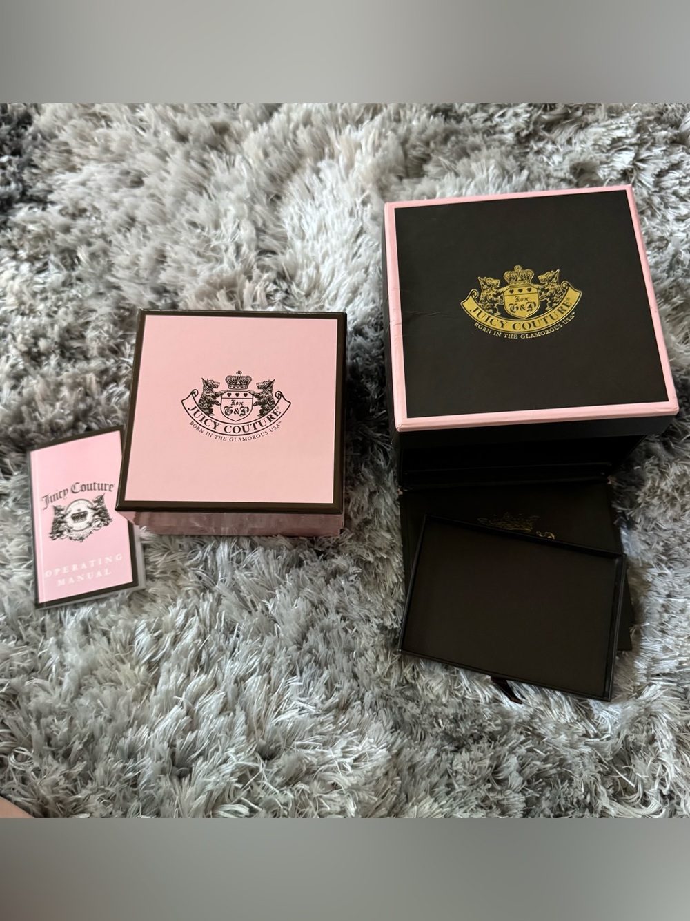 Empty Juicy Couture Watch Box